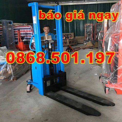 xe nâng bán tự động 1.5 tấn, 2 tấn