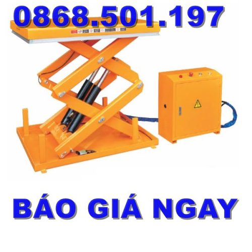 bàn nâng điện thủy lực 1 tấn