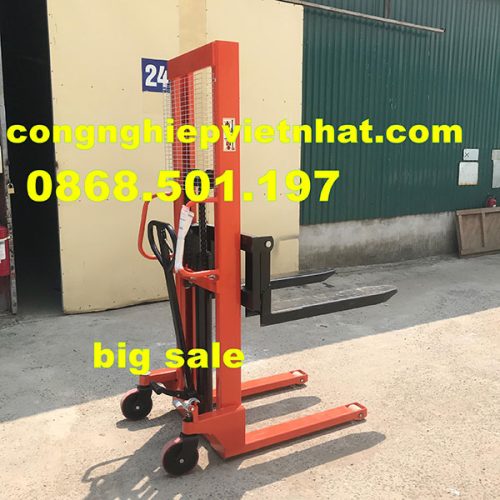 xe nâng tay cao 1 tấn niuli