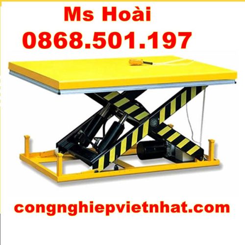bàn nâng điện 1 tấn staxx