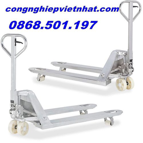 xe nâng tay mạ kẽm 2.5 tấn