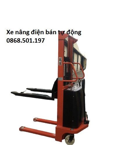 Xe nâng điện bán tự động 1500kg chất lượng mua mới chính hãng