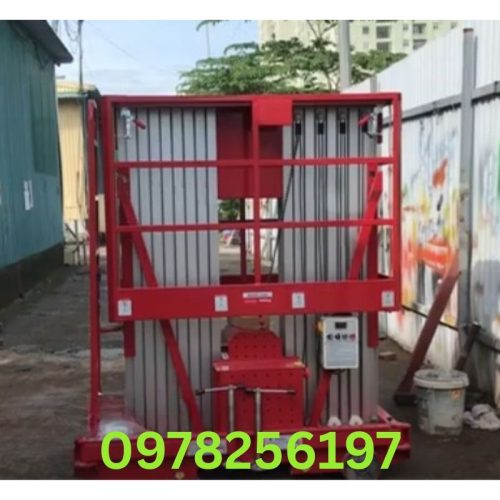 Thang nâng hàng trục rút tải trọng 200kg nâng cao 12m